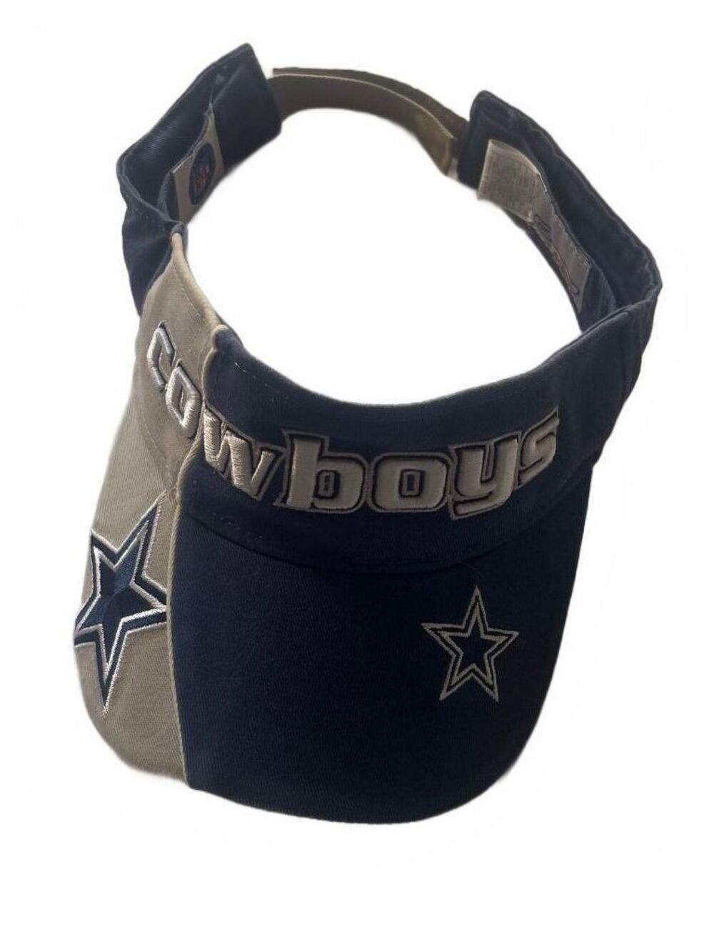 Vintage Reebok Dallas Cowboys NFL Visor Hat Y2K